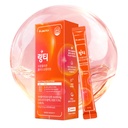 Collagen Drink Mix, K-Beauty Glow Routine Inspired Korean Hydration Powder Sticks, Blood Orange Flavor, Electrolytes, Vitamin C, 10 Stick Packs