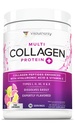 Multi Collageen Peptides Powder for Women - Gehydrolyseerd Collageen Powder for Women with Types I II III V & X Vitamin C & Hyaluronic Acid for Hair Skin and Nails (Pink Limonade) - 30 Servings