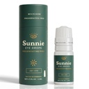 Sunnie Preservative-Free Eye Drops for Dry Eyes, Artificial Tears with Glycerin 0.5% for Dry Eye Relief & Redness, Moisturizing Lubricating Eye Drops, 0.37 fl oz (11 ml)