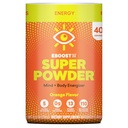 EBOOST Energy Drink & Electrolyte Powder Drink Mix - Super Powder Orange with No Added Sugar, Blend of Vitamins, Nootropics, Natural Caffeine & Hydration - Pre & Post Workout - 40 Serving Tub