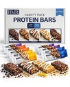 HMR Bar, Variety Pack of Protein Bars | Nutritious Snack to Support Weight Maintenance | Low Calorie Dessert | 10g of Protein | 5 Assorted Flavors, 24 Count