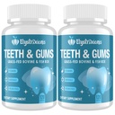 Gum Restore, Gum Repair for Receding Gums – Oral Health Formula with 3B CFU Probiotics, Calcium & Phosphorus, Vitamins D3, K2 & C, Supports Remineralization, Oral Balance & Fresh Breath - 240 Capsules