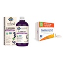 Garden of Life Organics Plant-Based Elderberry Immune Sirop 6,59 fl oz (195 Ml) & Boiron Oscillocicinum pour soulager des symptômes de grippe comme les douleurs corporelles