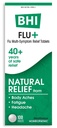 BHI Griep + Koude Multi-Symptoom Relief Natuurlijke Veilige Niet-Drowsy Remedie 11 Gericht Homeopathische Actieve Ingrediënten voor Body Aches, vermoeidheid, rillingen & hoofdpijn - 100 tabletten