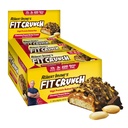 FITCRUNCH Snack Size Protein Bars, 6-Layer Baked Bar, 3g of Sugar, Gluten Free & Soft Cake Core (9 Bars, Peanut Butter Crunch)
