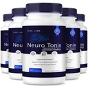 rize labs Neuro Tonix Capsules for Memory and Focus, Advanced Formula Boosts Concentration, Clears Brain Fog - Pack of 5(300 Capsules)