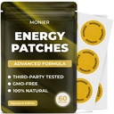Energy Patches with B12 - Advanced B-Vitamin Complex + Natural Caffeine, Signature Edition for Women & Men - Energy & Focus - 60 Day Supply