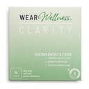 Clarity Film Patches – Topical Patches for Energy & Focus - Patch with Botanical Extracts – Natural Support for Memory & Concentration - Long-Lasting Effect – 4 Pack