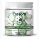 Oral Probiotics, with K12 & M18, Oral Probiotics for Mouth Bad Breath for Adults, Sugar-Free Mint Lozenges for Oral Microbiome Balance, Defends Against Bad Breath & Dental Problems, 60 Count