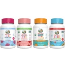 MaryRuth Organics Multivitamine, Probiotica, Magnesium Kalm, en Vitamine C Gummies for Kids 