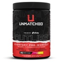 Unmatched Outlier Everyday Pre Workout Powder for Men & Women | Paraxanthine, Beta Alanine, NO3-T Nitrates | Natural Flavors & Sweeteners | 20 Servings (Raspberry Yuzu)