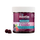 Produits de pureté MyBiotin ProGommies cliniques - Cheveux plus épais à partir de 3 semaines et combats rides - MB40X Biotin Matrix w/Astaxanthin - 40X Plus Soluble vs Biotin ordinaire 30 Berry Gummy Chews