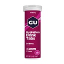 GU Energy Hydration Electrolyte Drink Tablets, 8-Count(96 Servings), Tri-Berry