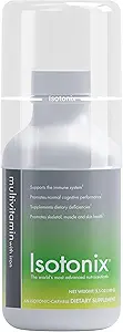Isotonix Multivitamine met ijzer - Ondersteunt immuunsysteem, geestelijke helderheid, botgezondheid en energie - Ideaal voor mannen, vrouwen - Glutenvrije, niet-GMO - 30 porties