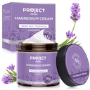Magnesium Cream & Lotion for Pain Relief and Sleep, Topical Magnesium Butter for Muscle Aches, Leg Cramps & Stress Relief, Non-Greasy, Gentle Formula (Lavender)