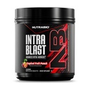 NutraBio Intra Blast Bcaa Powder Amino Acid Supplement, Electrolyte & Hydration Blend, Intra, Pre Workout & Muscle Recovery, 20g Eaa Amino Acids Powder, 5g Glutamine-Tropical Fruit Punch, 30 Serving