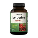 NatureBell Berberine 1,000mg - 120 Softgels - Antioxidant, Alkaloid & Adaptogenic Support* - Made with MCT Oil - Gluten-Free, Dairy-Free, Soy-Free