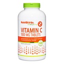 NutriBiotic - Vitamin C 1000 Mg Tablets, 500 Count | Essential Immune, Antioxidant & Collagen Support Supplement | Pharmaceutical Grade L-Ascorbic Acid | Vegan, Non-GMO & Gluten Free