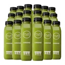PUR Cold-Pressed Juice – Greens Juice 18 Pack – Kale, Cucumber, Celery, Apple, Lemon & Ginger – Energizing Drink Supports Wellness, Digestion & Cleanse Days – Raw, Pressed at Source