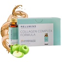 Relumins Advanced Collageen Beauty Drink met Glutathion, Hyaluronzuur en antioxidanten - Post-Summer Skin Recovery & Made in USA - Apple Flavor - 10 flessen x 50ml
