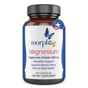 Morphus Magnesium Bisglycinate Chelate 300mg Supplement | 60 Capsules | Helps Women with Perimenopause & Menopause Symptoms | Restful Sleep, De-Stress, Relaxes Muscles & Nerves | Fast Absorption