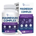 Migcopat Magnesium Complex w/Magnesium Glycinate, Malate, Citrate | 24-in-1 Magnesium Supplement w/Ashwagandha, L-Theanine & NAD+ | Supports Calm, Energy, Muscle & Sleep | Non-GMO, 120 Vegan Caps