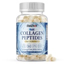 duwhot Collagen Peptides Capsules for Women & Men, 2000mg Hydrolyzed Multi Collagen Types I II III V X with Hyaluronic Acid, Biotin, Vitamins, Supplement for Hair Skin Nails, 120 Softgels
