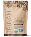 Truvani Organic Whey Protein Powder | Chocolate Peanut Butter | 20g Grass Fed Whey Protein | 20 Servings | USDA Organic & Non-GMO | Gluten Free | No Gums, No Soy, No Stevia, No Added Sugars