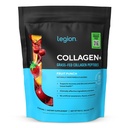 LEGION Athletics Hydrolyzed Collagen Peptides Powder - Solugel Ultra BD Bovine Collagen with Vitamin C - Joint, Skin, and Nail Support - Fruit Punch, 30 Servings