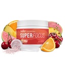 Nello Superfocus – Nootropic Focus Drink Mix for Productivity,L-Theanine, Rhodiola Rosea, Alpha-GPC, Lion’s Mane, Tyrosine, Sugar-Free Packets (30 Servings (No Caffeine),Fruit Punch)