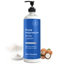 Magnesium Lotion for Sleep & Leg Cramps – Highly Concentrated, Non-Greasy Cream with Shea Butter – Fast Absorbing Topical Magnesium Chloride for Muscle Relaxation, Feet & Body – Safe for Kids – 8oz