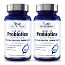 1MD Complete Probiotica Platinum Ondersteunt Digestieve Gezondheid met voedende Prebiotica, 51 Miljard Live CFU, 11 Strains, Dairy-Free 30 Planted Capsules (2-pack)