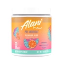 Alani Nu Pre Workout Powder Orange KISS, Amino Energy Boost, Endurance Supplement, Sugar Free, 200mg Caffeine, L-Theanine, Beta-Alanine, Citrulline, 30 Servings