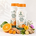 ROLLYHOUSE for Your Liver, Daily Dose, Cleanse Detox & Repair, Daily Boost, Boosts Natural Energy & Inner Balance, Daily Shot - 2fl oz Pack of 2