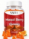 VAITE Maqui Berry Gummies 500mg – Antioxidant-Rich Vegan Supplement, Plant-Based Superfood Chewables for Daily Balance, 60 Easy to Take Servings, Non-GMO, Gluten & Soy Free, for Men & Women