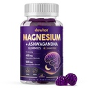 duwhot Magnesium Ashwagandha Gummies, Magnesium Glycinate 400mg with Ashwagandha Root Extract 500mg Supplement for Women & Adults, Sleep, Muscle Support, Sugar Free, Vegan, 60 Count