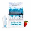 Liquid Marine Collagen Peptides for Women – 8000mg Hydrolyzed Liquid Collagen Supplement with Vitamins for Hair Growth, Skin, Nails & Joints, Strawberry Flavor, Sugar Free, 14 Sachets
