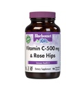 Bluebonnet Nutrition Vitamin C-500 mg Plus Rose Hips Vegetable Capules, for Immune Health, for Antioxidant Protection, Soy Free, Gluten Free, Non-GMO, Kosher, Dairy Free, Vegan, 90 Count