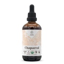 Chaparral USDA Organic Alcohol-Free Extract | Dietary Supplement, High-Potency Tincture | Natural Certified Organic Larrea tridentata Dried Leaf and Flower (4 oz)