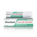 ishancare Cold Sore Treatment Cream, Fast Relief, Soothing Moisture, Portable & Hypoallergenic Formula for Healthy Lips 0.36oz（10g）