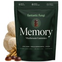 Fantastic Fungi Organic Mushroom Gummies for Focus & Memory, Lions Mane, Choline & Ashwagandha Gummies for Adults | Vegan, Sweet & Sour Flavor | 1 Month Supply | 60 Gummy Chewables