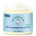 Magnesium Lotion for Kids & Babies – Organic Topical Magnesium Cream – Supports Relaxation, Calmness & Bedtime Comfort – Gentle Daily Use Formula, Melatonin-Free, 4 oz