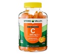 Extra Strength Vitamin C Dietary Supplement Vegetarian Gummies, Orange, 500 mg, 120 + Daily Supplement Tracker Sticker