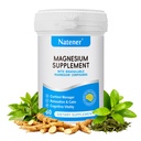 320mg Quad Magnesium & 200mg Alpha GPC & 400mg Ashwagandha + 40mg L-Theanine | Support Memory, Focus, Attention & Relaxation* | Magnesium Glycinate/Threonate/Citrate/Malate - 60 Capsules