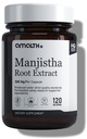 AMALTH Manjistha Capsules 500 mg | Manjistha Root Powder Supplement | Rubia Cordifolia Herbal Capsules | Plant Based Antioxidant Formula | Natural Botanical Extract | Non-GMO | 120 Veg Capsules