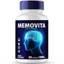 Memovita Capsules, Official Memovita Supplement for Brain Health & Memory Support - Maximum Strength, Advanced Nootropic Pills, All Natural Memovita Support Reviews (60 Capsules)