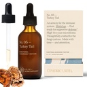 Turkije staart Paddestoel Extract - Double Extracted Fruitbody Paddenstoel Tinctuur 