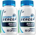 Neuro Serge Advanced Formula Capsules – Neuro Serge Natural Blend Focus Memory Support Supplement and Reviews (2 Pack – 120 Capsules)