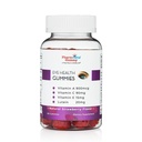 Eye Health Support Gummy - Vitamine A + C + E + Luteïne - Glutenvrij, Veganistisch vriendelijk supplement - 60 Tellen