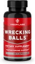 Wigor Labs Wrecking Ballen (60 Capsules), Ondersteunt de natuurlijke productie van essentiële mannelijke hormonen door uw lichaam te ondersteunen Fuller Drive, mannelijke vitaliteit, en verhoogde uithoudingsvermogen. (Made in The USA)